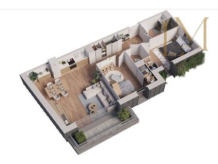 vente appartement 3 pièces 72.89 m²
