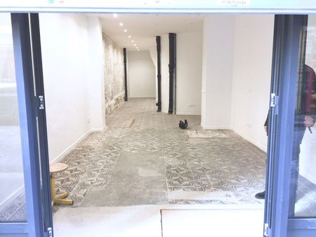 local commercial 50m2 + ss 20m2