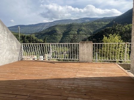 dpt alpes maritimes (06)  à vendre roquesteron  06910  maison mitoyenne  6 pièces