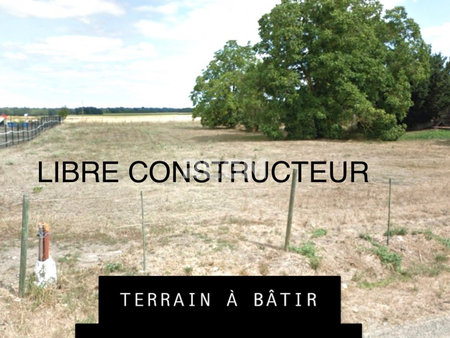 terrain à batir libre constructeur