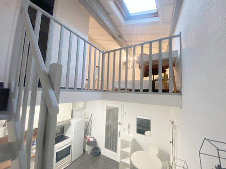 nimes studio + mezzanine de 29 m2 hab proche fac