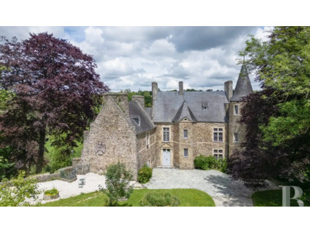 château en vente à saint-lo : dans les hauteurs de la vallée de la vire  avec 22 ha de ter