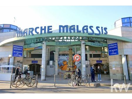 saint-ouen 93400 - à vendre murs marché des antiquaires