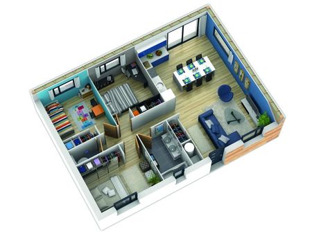 maison 4 pièces 92 m²
