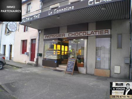 chocolaterie  fond de commerce 101 m² gannat