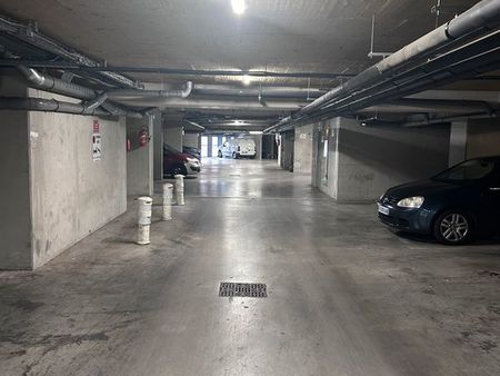parking sous sol sécurisé