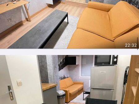 studio meublé avec goût pour 400 euros