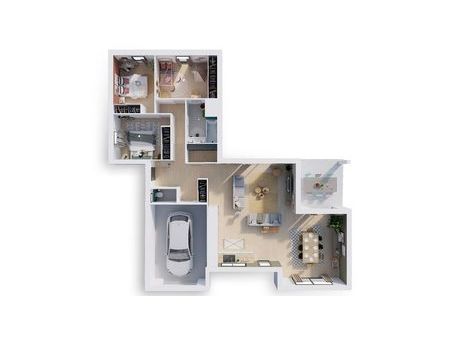 maison 3 pièces 110 m²