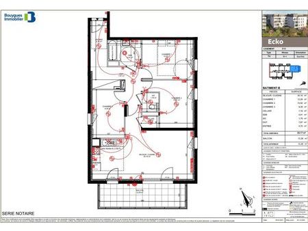 f4 neuf 83 2m² + terrasse 12.3m² à eckbolsheim disponible au 03 juin