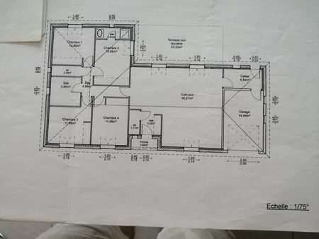 agréable maison de plain-pied en lotissement