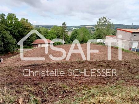 belle opportunité ! velle-sur-moselle  terrain constructible 1845 m2 !