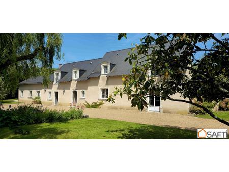vente maison piscine à morannes-sur-sarthe - daumeray (49640) : à vendre piscine / 195m² m