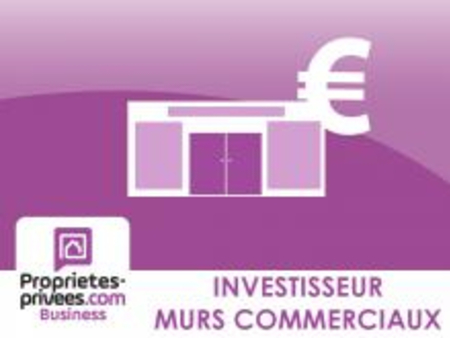 exclusivite rives - murs commerciaux loues  commerces et appartement 318 000 euros