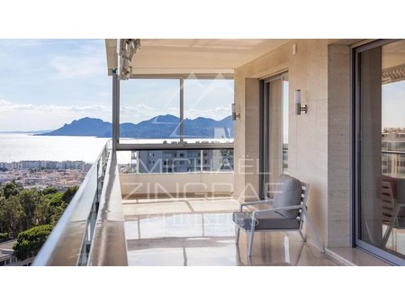 magnificent apartment with breathtaking sea view  cannes  pr 06400 residence/apartment for
