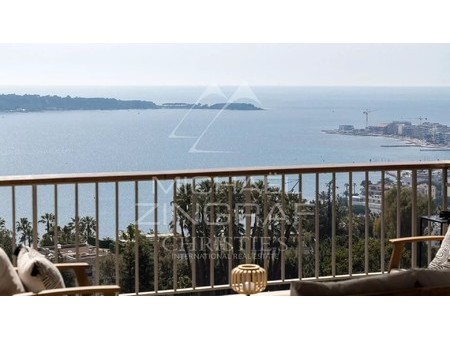 magnificent apartment with exceptional sea view  cannes  pr 06400 residence/apartment for 