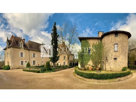 for sale estate of 97ha with 2 chateaux near angouleme  cherves chatelars  po 16310 chatea