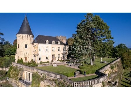 stunning moated château and domaine in dordogne  les eyzies de tayac sireuil  aq 24620 sal