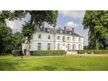 seine-et-marne  south of meaux  prestigious 17th-century property on 18.5 hectares of park
