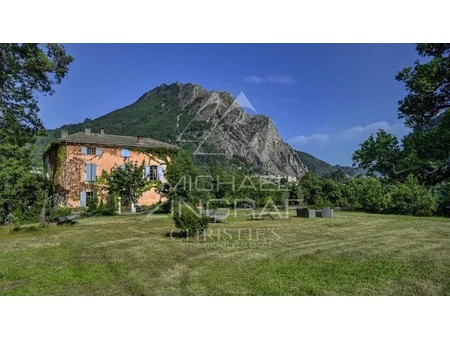 charming 17th century property in provence  sisteron  pr 04200 sale chateau
