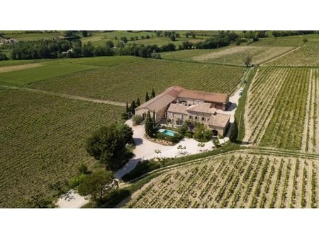 wine property with bastide 17th century  37 ha in ctes-du-rhne village    26790 other for 