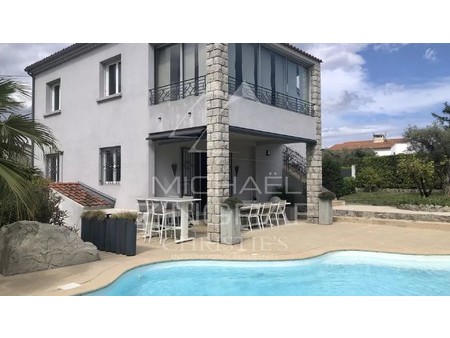 near cannes - le cannet - family villa in a dominant position    06110 villa/townhouse for