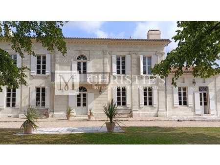 exceptional property for sale near libourne  libourne  aq 33500 villa/townhouse for sale