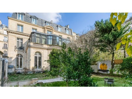 paris xvie -ocde- htel particulier jardin  paris  pa 75016 villa/townhouse for sale