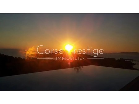 villa for sale isolella - south shore - bay of ajaccio - exceptional sea view  pietrosella