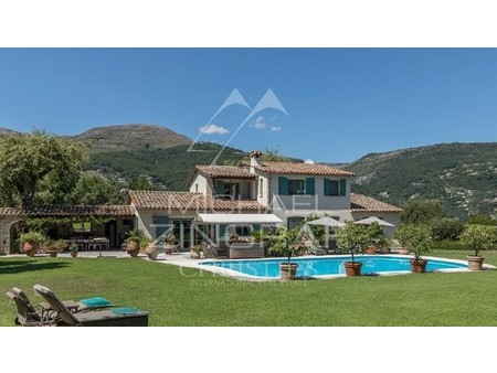 vence - charming provencal villa with a tennis court  vence  pr 06140 villa/townhouse for 