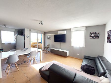 appartement 3 pièces 58 m² avec terrasse