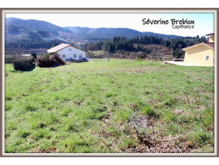 a vendre terrain constructible 1580 m² à chabreloche | capifrance