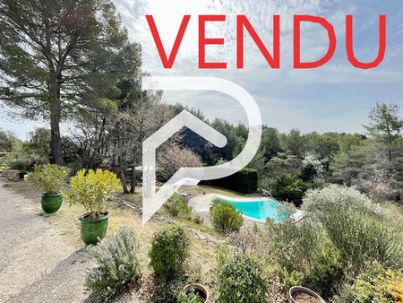 st martin de la brasque - villa d'environ 180 m2 - piscine et jardin 6000 m² - saint marti