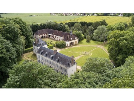 near joigny – a delightful 18th century chateau and farmhouse in 6 hectares  joigny  bu 89