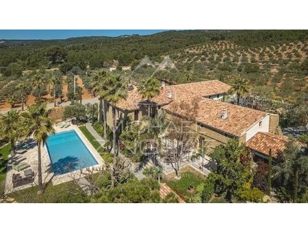 the standing oil and wine estate - pdo bandol  bandol  pr 83150 sale villa/townhouse