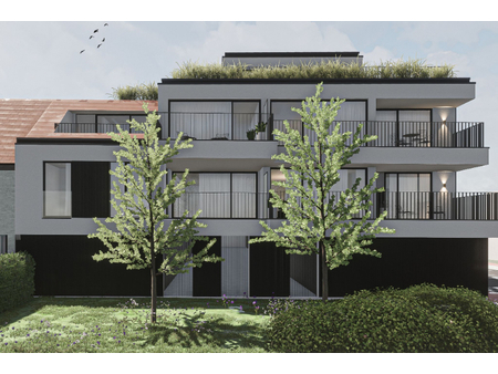 kortemark: nieuwbouwproject met 11 lichtrijke appartementen met 2 of 3 slaapkamers  terras