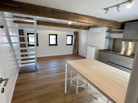 appartement climatisé rénové avec meubles à disposition