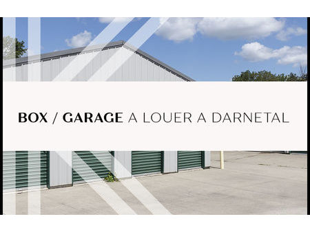 location garage 15 m² darnétal (76160)
