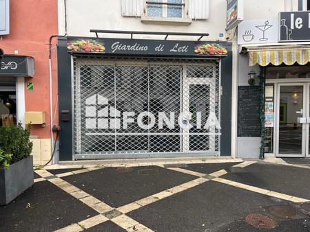 location - local commercial - 35 m² - 6 600 €/an hc ht -