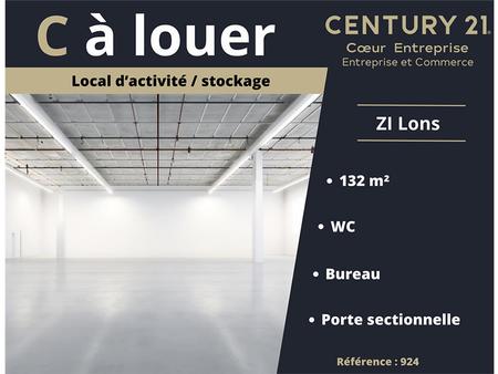 location d'entrepôt de 131 m² à lons-le-saunier - 39000