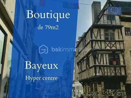 vente bureaux et commerces à bayeux centre et est (14400) : à vendre / 70m² bayeux centre 