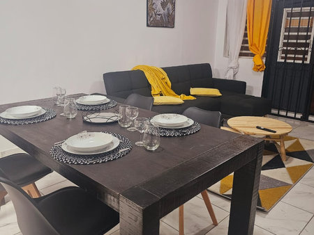 appartement meuble t3 70m2 rdc cv cayenne 1000eur