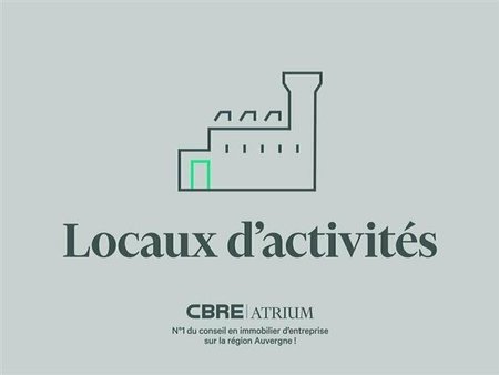 location local d'activités lempdes 365 m²