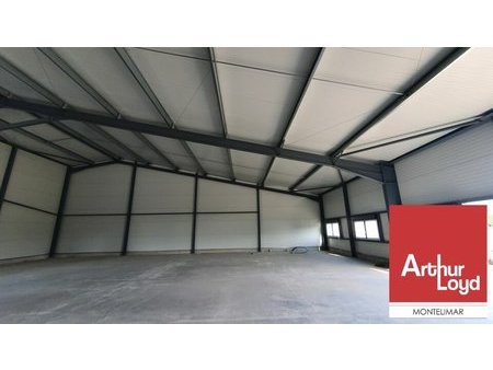 location d'entrepôt de 440 m² à le pouzin - 07250