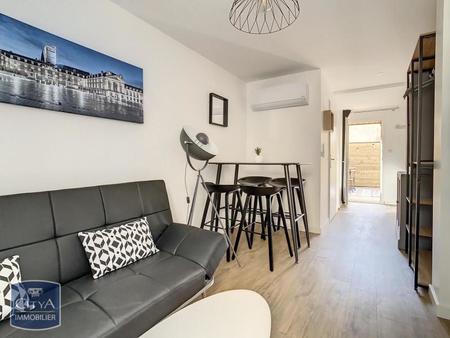 location appartement dijon (21000) 1 pièce 20.5m²  620€