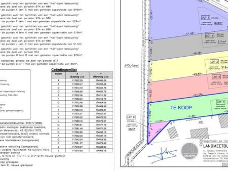 terrain à vendre à herzele € 177.000 (kpw1c) - aeygems vastgoed | zimmo