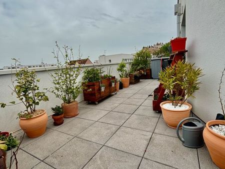 appartement duplex - 4 pièces 86 m² - terrasse de 30m²