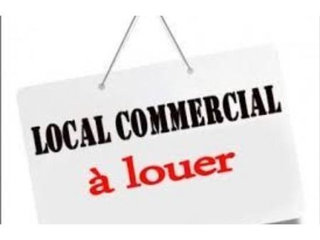 local commercial en angle activité libérale neuf brut de beton