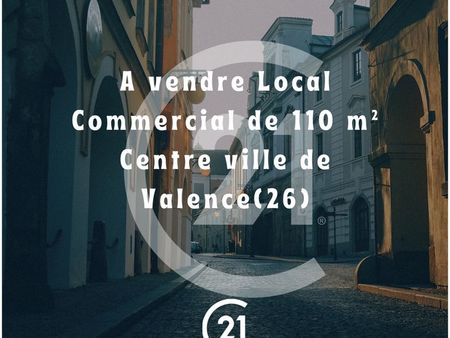 local commercial 110 m² valence