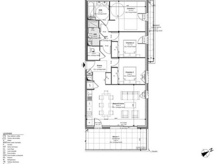 vente appartement 4 pièces 83.22 m²