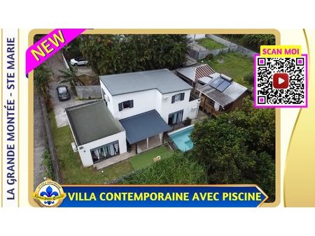 villa contemporaine de type 5 avec studio et piscine